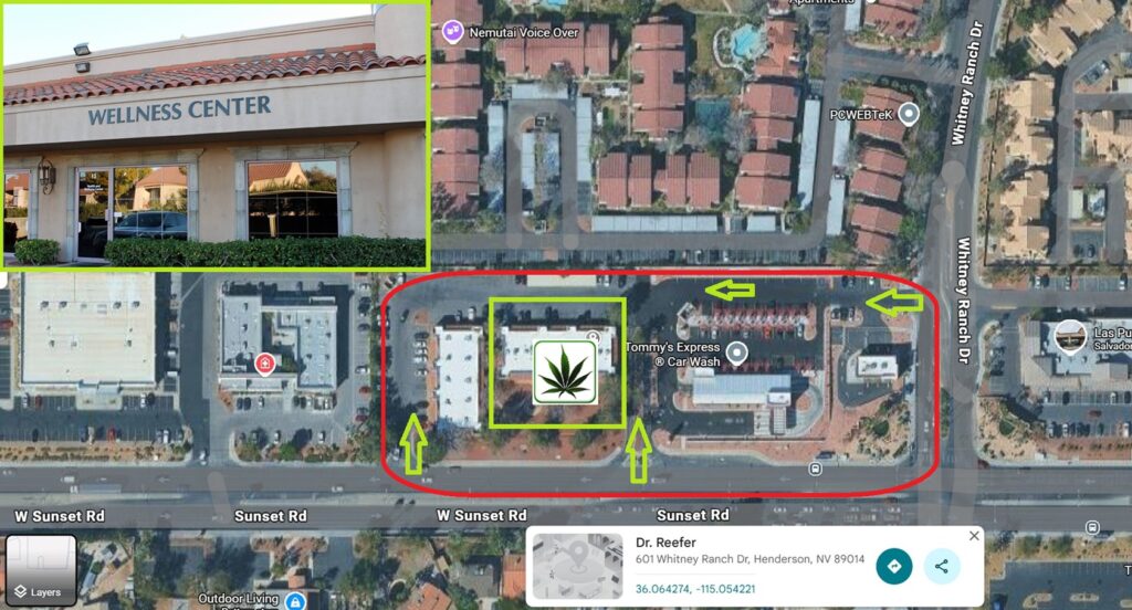 Henderson medical marijuana clinic on Whitney Ranch Dr serving Las Vegas patients